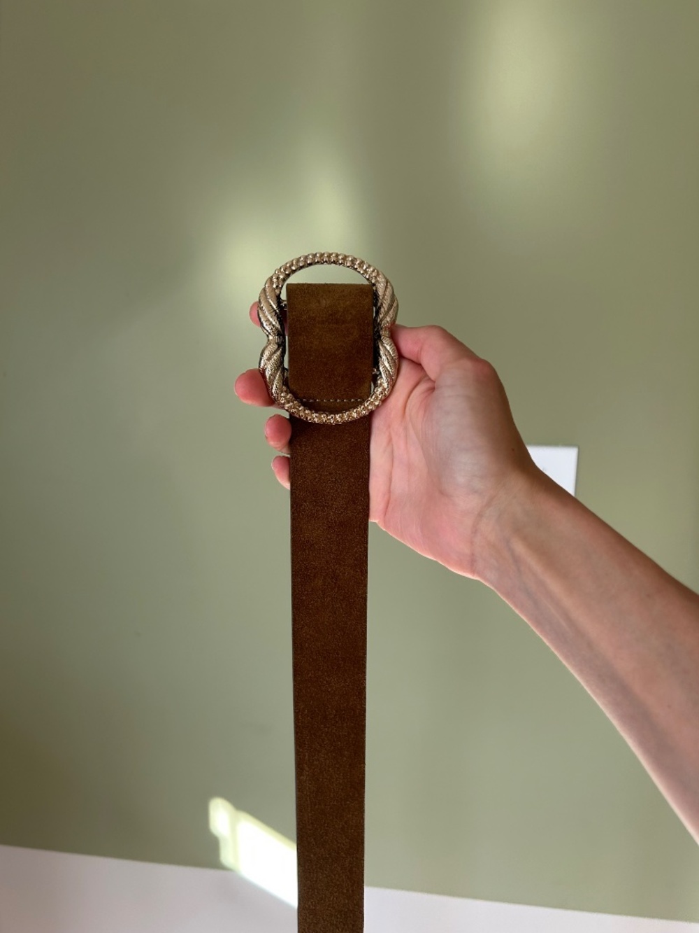 Sezane Suede Artemis Belt - Picture 2 of 3